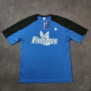 Air Force Falcons Sport Tek Competitor Block Conquest T Shirt‎ Blue Black Medium